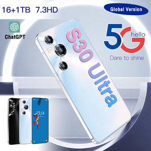 Téléphones mobiles de haute qualité S30 Ultra 7.3 pouces écran <span class=keywords><strong>tactile</strong></span> haute définition téléphone à bas prix smartphone 5G - Product Image 5