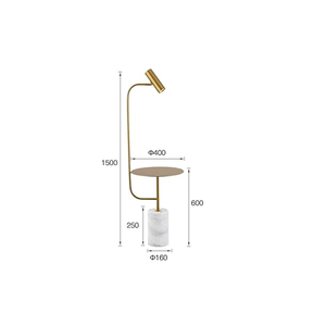 Kronleuchter, Nachttischlampe aus Marmor, moderne minimalistische Tischleuchte für Wohnzimmer, Schlafzimmer, Arbeitszimmer, Restaurant, Café, Schreibtisch - Product Image 2