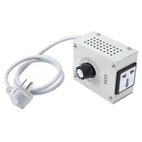 4000W 220V AC ventilateur moteur régulateur gradateur/interrupteur de température régulateur de tension SCR régulateur de tension électronique 105*83*54mm