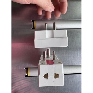 Portable <b>Travel</b> Adapter <b>Plug</b> For South Africa 10A 100-240V ABS Material Three Pole Power <b>Plug</b> Household Electrical Use - Product Image 1