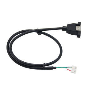 XH2.54 To Usb Female Extension Cable 2.0 Data Adapter With Ear <b>Screw</b> Holes <b>Copper</b> Wire Injection Molding - Product Image 3