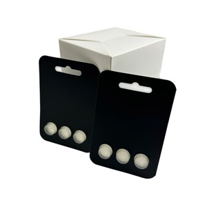 Logo kustom 7-oh 3 kapsul 20mg 100mg tablet kunyah rasa buah kemasan kartu kertas Blister dengan 24 pak kotak lipat - Product Image 1