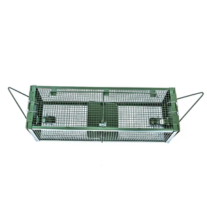 <span class=keywords><strong>Piège</strong></span> <span class=keywords><strong>à</strong></span> rats en métal vert <span class=keywords><strong>à</strong></span> double porte, <span class=keywords><strong>piège</strong></span> <span class=keywords><strong>à</strong></span> souris humain pour une lutte <span class=keywords><strong>efficace</strong></span> contre les nuisibles - Product Image 2