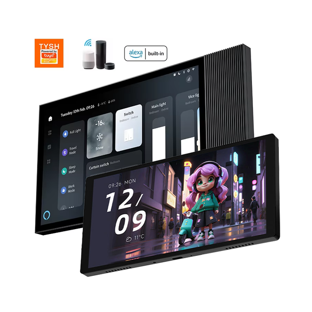 TYSH 7 8 Inch Built-in Alexa Voice Central Control Panel Tuya Smart Home System Automation Moes