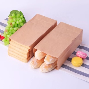 Trung Quốc Nhà Máy Tùy Chỉnh In Túi Giấy Bánh Mì Gói Lấy Đi Túi Giấy Dùng Một Lần - Product Image 3