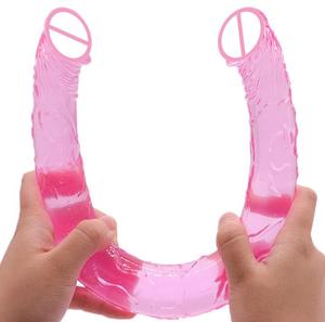 17 Inch Groothandel Super Lange Echte Penis Lesbische Seksspeeltje Haan Dubbele Kop <span class=keywords><strong>Dildo</strong></span> - Product Image 5