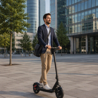 Trottinette électrique S05 City, 22 km/h, 350 W, pliable, freins à disque doubles, IPX4, batterie au lithium 5,2 Ah, charge maximale 120 kg, trottinette électrique écologique