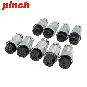 Conector de Aviación Pinch GX25, Conector Hembra/Macho de 2 Pines, Longitud de 28.5mm, Tamaño Total de 50mm - Product Image 4