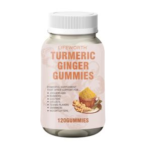 Cápsulas de Cúrcuma y Curcumina OEM 500mg con Pimienta Negra y Jengibre, 95% Curcuminoides, BioPerine, para el Soporte de Huesos y Articulaciones en Adultos, Halal, 60 Unidades - Product Image 1