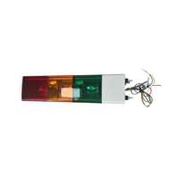 Feux de signalisation à LED magnétiques, ambre, 12V 24V, balise rotative d'urgence pour véhicule, lampe de signalisation pour camion, grue