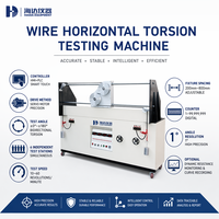 Testeur de torsion 2D horizontal à 6 stations pour câbles, servo-moteur 180 °   Équipement de test d'endurance pour câbles de robots HMI