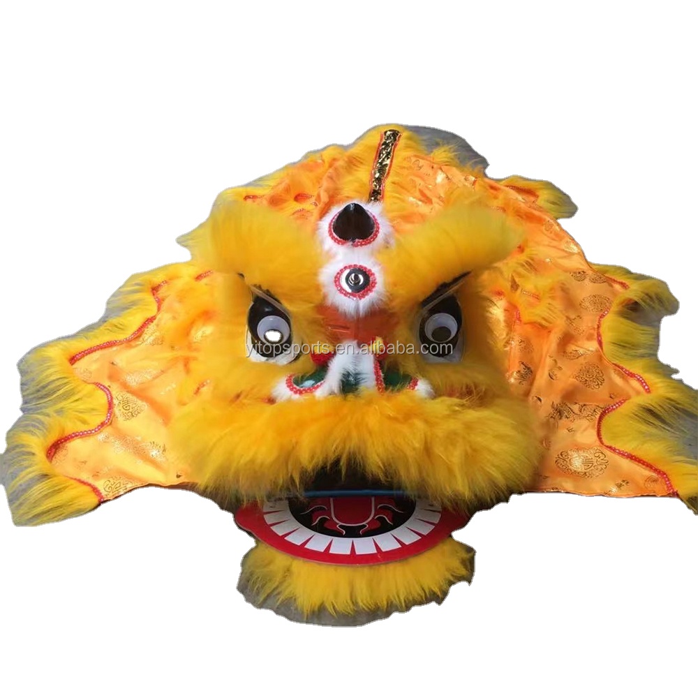 Китайский новогодний детский танцевальный костюм для выступления по танцу Льва-только один человек