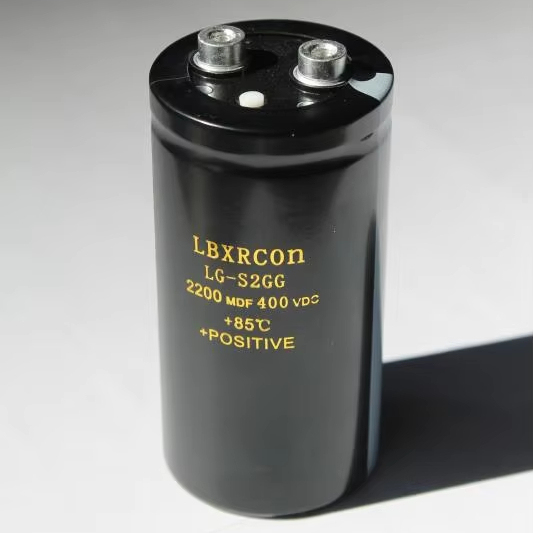 Long Lifetime Power Capacitor Electrolytic Capacitor With Screw Terminal