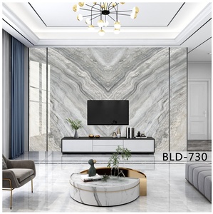 Paneles de Pared 3D de PVC/WPC Impermeables <span class=keywords><strong>Ashanti</strong></span>, Diseño de Láminas de Mármol, Bambú, Carbón Vegetal, PET, UV, para Apartamentos Modernos, Uso Doméstico - Product Image 5