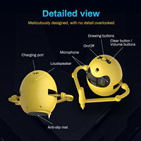 Robot de Dessin IA Générative, Jouet Éducatif STEAM Interactif Vocal Wi-Fi, Tutorat de Dessin pour Enfants d'âge Préscolaire, Cadeau d'Anniversaire