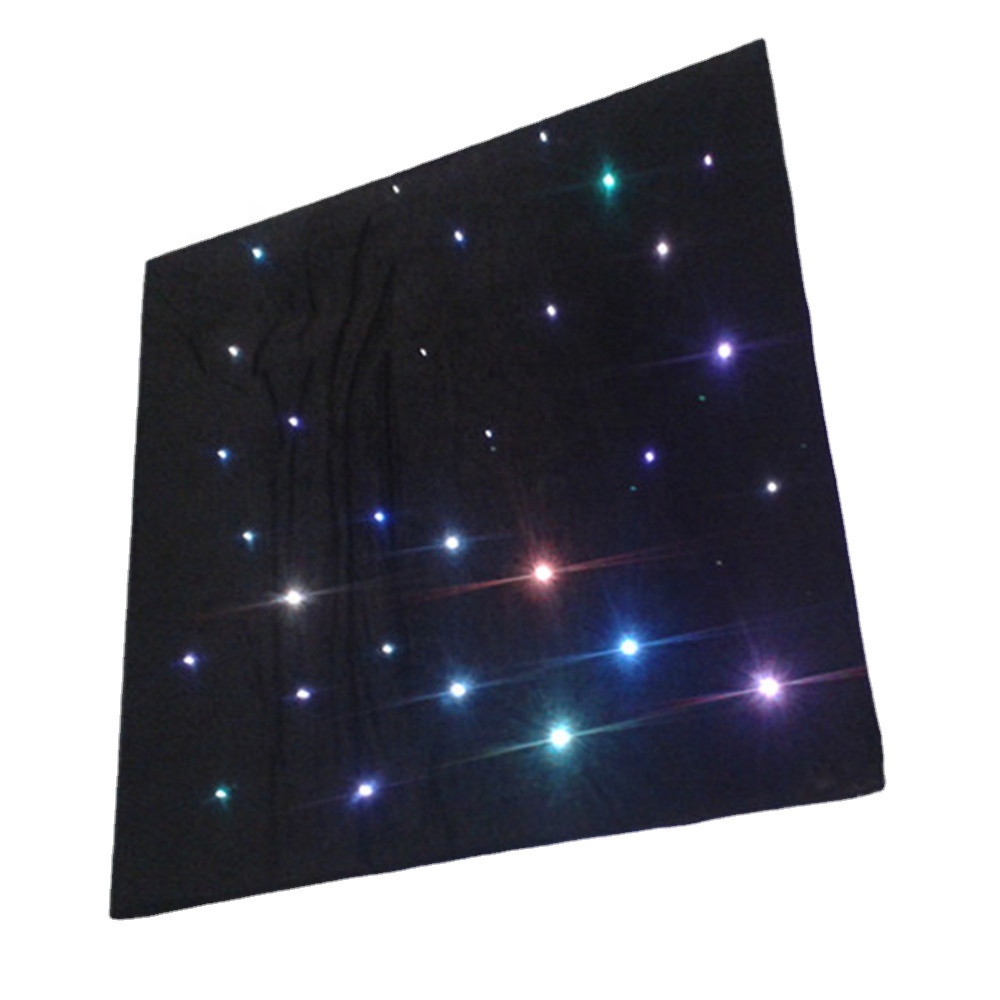 600mm*600mm star ceiling panel fiber optic light