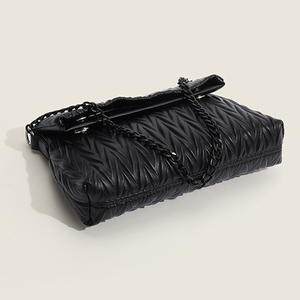 Borsa a tracolla a tracolla moda matelasse - Product Image 4