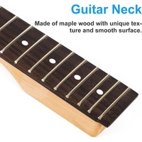 Manche de Guitare Électrique Telecaster de Remplacement en Gros d'Usine, Pièces OEM, Touche en Érable du Canada ou Palissandre