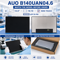 AUO B140UAN04.6 Layar LCD Laptop 14 Inci WUXGA 1920x1200 AHVA eDP 30 Pin Pengganti Panel Layar Notebook