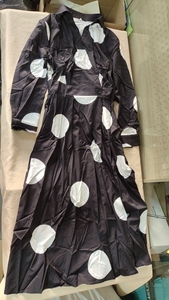 Vestido de Otoño Tallas S-2XL, Vestido Largo con Estampado de Puntos, Elegante, <span class=keywords><strong>para</strong></span> Mujer, Casual, Cuello en V, Vestido Largo <span class=keywords><strong>para</strong></span> Fiesta, Vestido Tipo Camisa - Product Image 6