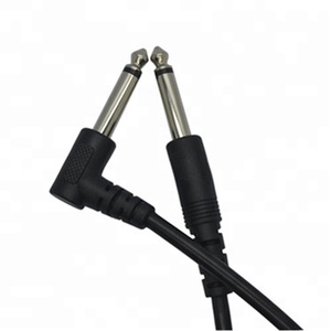 Negro 6.35mm male audio video cable - Product Image 1