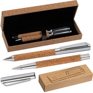 Juego de Regalo Empresarial Premium de Alta Gama, Personalizable con Logotipo, Ecológico, Bolígrafo de Metal con Impresión en Relieve - Product Image 1