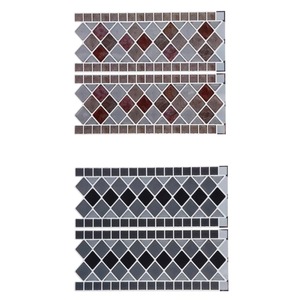 Adhésif à effet mosaïque 30x12cm - Product Image 1