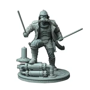 Custom 3D Printed Toys and Games Army Heroines Monster Miniatures