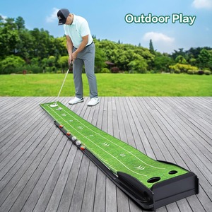 MOSSIC Tapis de golf portable en PU de 3 m pour droitiers, idéal pour hommes, bureau, jardin, cadeau - Product Image 6