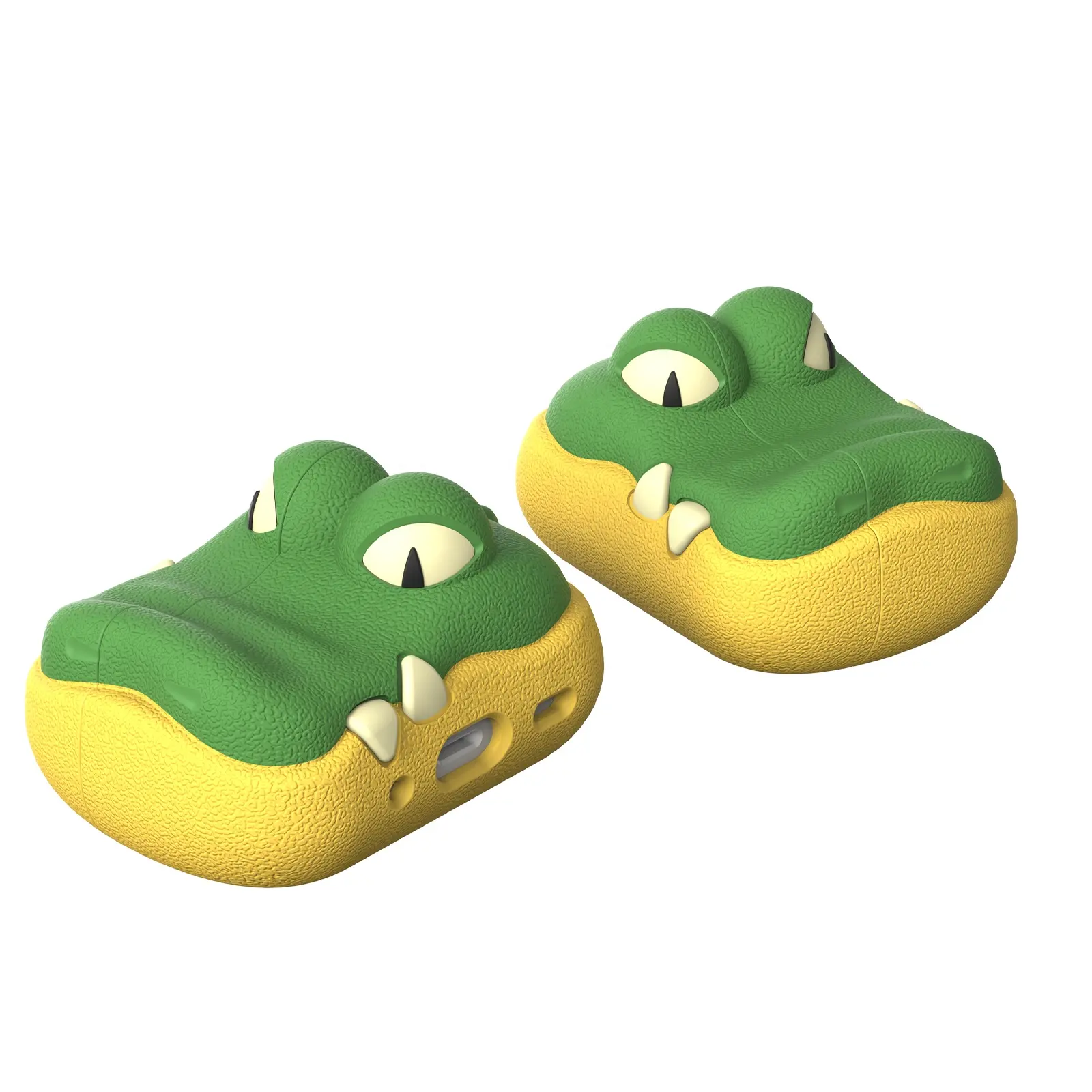 Nouveaux étuis de dessin animé Crocodile pour Airpods Pro Series, housse de protection en Silicone Anti-poussière pour Airpods Pro 2