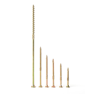 Mạ kẽm 100mm 200mm Vít dài tự khai thác Hex đầu Vít Torx solt có khía vít gỗ cho vách thạch cao sàn Fibreboard - Product Image 1