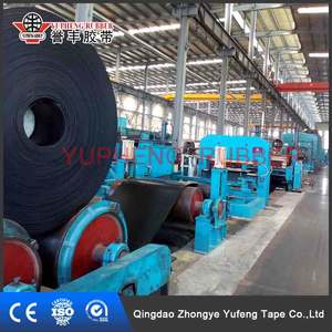 Sabuk Konveyor Industri Chevron Tugas Berat Tahan Abrasi <span class=keywords><strong>4</strong></span> Lapis Standar DIN YUPHENG untuk Pertambangan Batubara Karet ISO9001 - Product Image 6