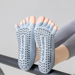 Calcetines de Cinco Dedos de Alta Calidad con Logotipo Personalizado para Correr, Yoga, Pilates, Gimnasio, Deportes, Antideslizantes, Transpirables, Calcetines Deportivos al Por Mayor - Product Image 3