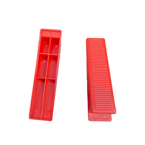 Kit de herramientas de sistema de nivelación de azulejos industriales Clips de nivelación Material plástico ODM Garantizar líneas de lechada perfectas Fácil instalación - Product Image 1