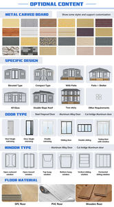 Casa Contenedor Expandible de Lujo de 20 y 40 Pies, Casas Portátiles Prefabricadas de <span class=keywords><strong>2</strong></span> o <span class=keywords><strong>3</strong></span> Dormitorios, Villa o Cabaña Pequeña en Oferta - Product Image 3