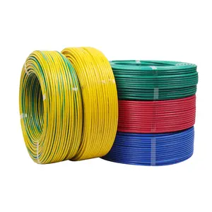 Low Price High Quality H07v-r / H07v-u / Bv / Bvr Building Wire pvc cable wire insulation huose electr cabl wire 2.5mm