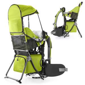 Muestra gratis OEM personalizado asiento ajustable mochila bolsa con cubierta de lluvia parasol bebé mochila portador para senderismo - Product Image 2