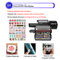 Imprimante à plat UV 6090 Epson I3200 XP600 avec positionnement CCD et dispositif rotatif pour l'impression sur bouteilles
