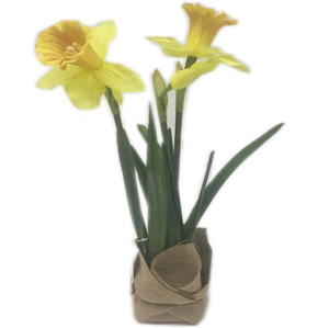 NRT001 Plante artificielle de mariage faite à la main, tissu doux au toucher réel, narcisse artificiel, nouveau design - Product Image 6