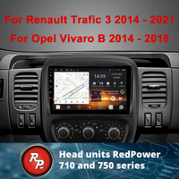 Redpower Hi-Fi DVD de voiture pour Renault Trafic 3 2014 - 2021 pour Opel Vivaro B 2014 - 2018 DVD Radio DSP lecteur multimédia Naviga