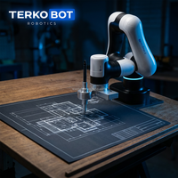Brazo Robótico TEPKOBOT DOBOT Magician E6, Brazo Robótico de Escritorio con IA, 6 Ejes, Cobot, Programación por Bloques DobotStudio Pro, Automatización para Investigación