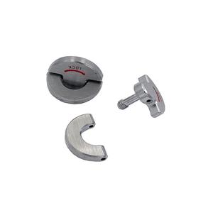 Abrazadera de bloqueo de acero inoxidable de 20 mm de diámetro para instrumentos y medidores con grabado láser G970II - Product Image 1