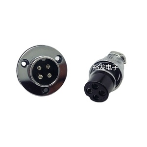 Gx20 Luchtvaart Connectoren M20 Stekker En Stopcontact Met 2 3 4 5 6 7 8 10 12 Core <span class=keywords><strong>P</strong></span> Naaldschijf Flens 20Mm - Product Image 1