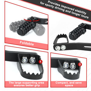 Waximoto מתאים <span class=keywords><strong>Yamaha</strong></span> tw200 1987-2025 afterשוק הבלם פלדה - Product Image 5