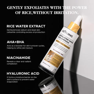 Suero Exfoliante Coreano Glow Rice Peeling para el Cuidado de la Piel, Exfoliante Facial y Corporal, Eliminador de Piel Muerta, Suero de Arbutina y Arroz - Product Image 5