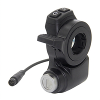 Accélérateur à interrupteur simple/double avec verrouillage pour trottinette électrique KuKirin G2, G3, G4 – Accessoires en ABS
