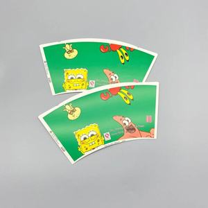 Food Grade Double Side PE Coated <b>Paper</b> <b>Cup</b> Fans for Snack Noodle Salad From China Factory - Product Image 3