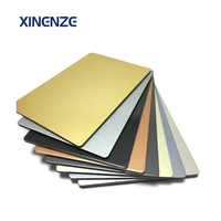 Panel Compuesto de Aluminio (ACP/ACM) de Color Cepillado, Resistente al Fuego, para Exteriores, Moderno, Precio de Fábrica, Proveedor Chino, Impermeable