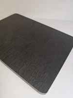Feuille de PVC gaufrée Jiepin, OEM/ODM personnalisée, écologique, résistante aux rayures, facile à installer pour la décoration murale intérieure