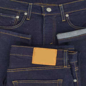 Jeans Rectos para Hombre de Alta Calidad Personalizados, Transpirables y Lavables, de Secado Rápido, con Botones, Lavado Denim Medio, para Todas las Temporadas - Product Image 2